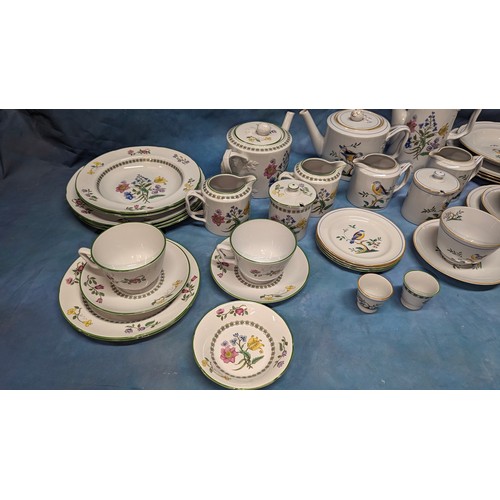 172 - A Quantity of Spode Tea/ Coffee Service - Summer Palace and Queens Bird Imperial