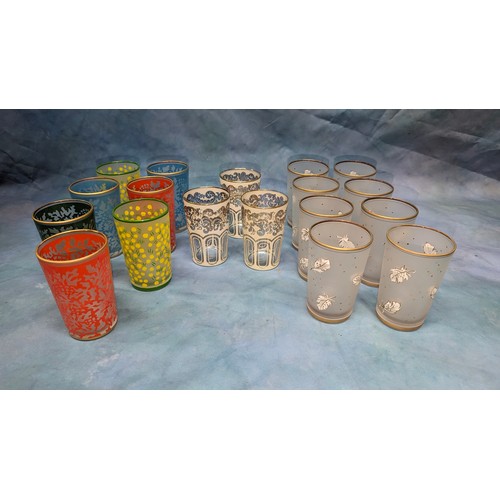 251 - An Assortment of  MPB Paris Glass Tumblers x 18