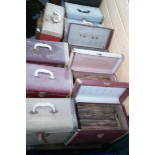 898A - 9 x Cases of Gramophone Records