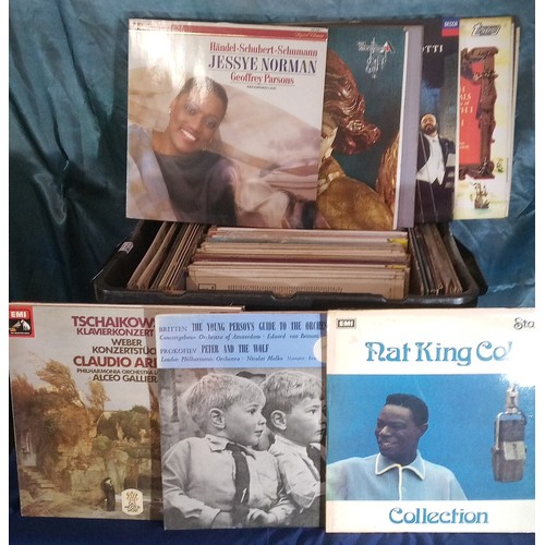 898D - A Large Quantity of Easy Listening LP's