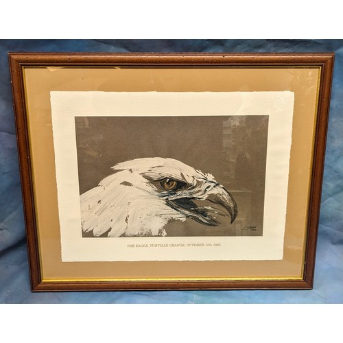 730 - The Eagle - Turville Grange - by Conner - 72 x 58cm in frame