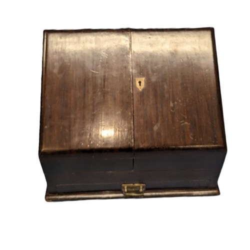 383 - A Victorian Stationary Box