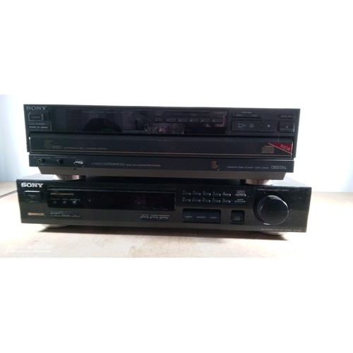 906A - Sony CD Player Model: CDP-C50M & Sony Tuner STS311