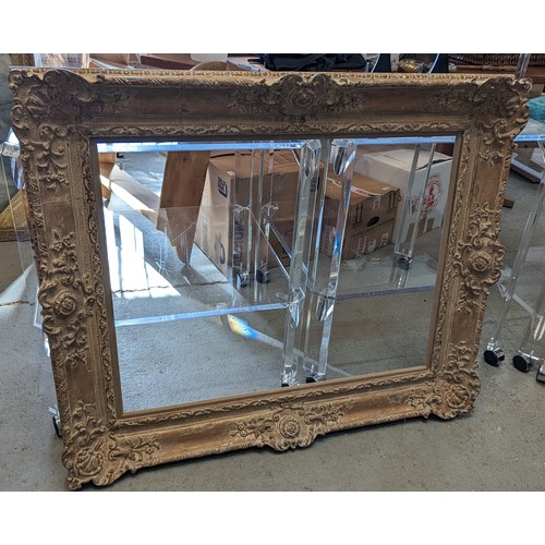 662 - Large Gilt Picture Frame 110 x 94cm