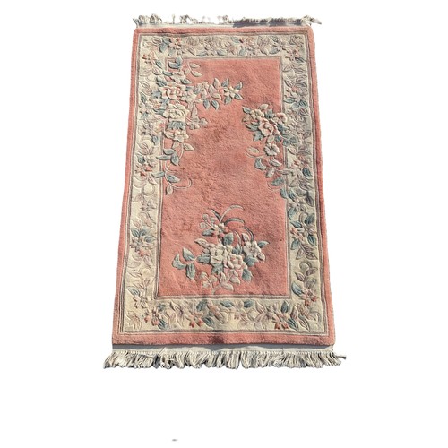 121B - A Chinese Rug 90 x 165cm