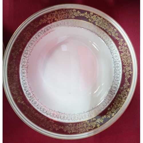 396 - John Maddocks & Son Ltd Ivoryware design dinner service.