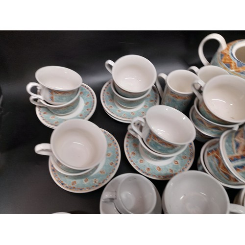 561 - A Part Geoff Banks Portabello Tea Service and Assorted Crockery including espresso cups and saucers,... 