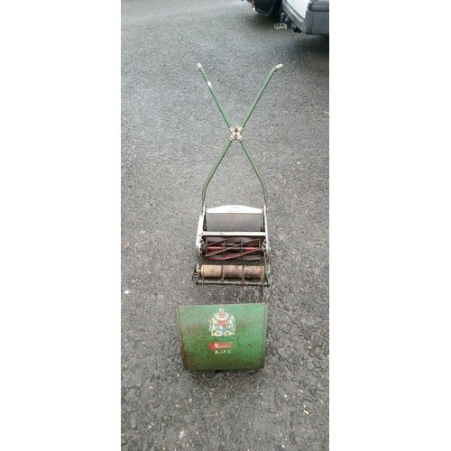 996 - An Ajax push along lawnmower with aireator