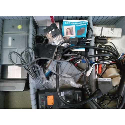 830 - Sony Handycam Video 8 Camcorder, with flight case and key, carry bag and assorted accessories.   Fro... 