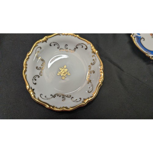 682 - A Collection of Antique and Vintage Cups and Saucers and Dish ( Dish has Repaired Crack) x 9.   From... 