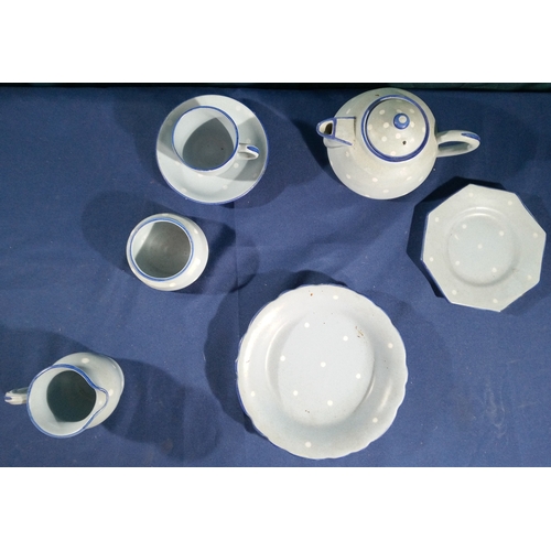 549 - Studio pottery tea service