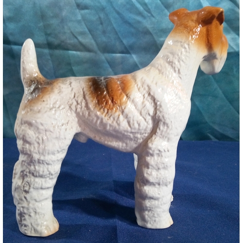 550 - Mellorware Airedale Terner - 18 x 19cm