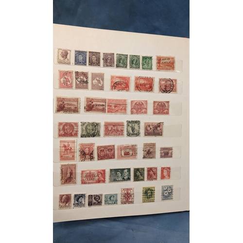 457 - Great Britain stamp album - British Empire and Commonwealth containing; St. Vincent; Trinidad & Toba... 