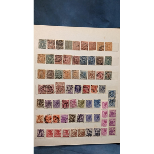 458 - Europe Stamp Album containing: Belgium; Russia etc (NOT including Germany)