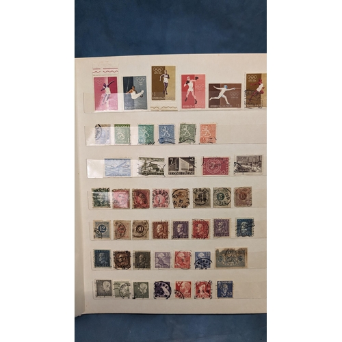 458 - Europe Stamp Album containing: Belgium; Russia etc (NOT including Germany)