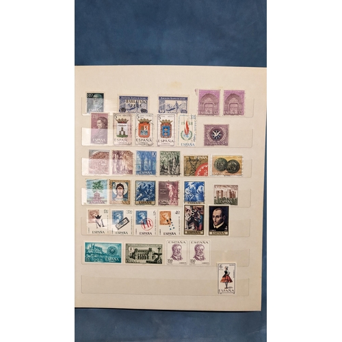 458 - Europe Stamp Album containing: Belgium; Russia etc (NOT including Germany)