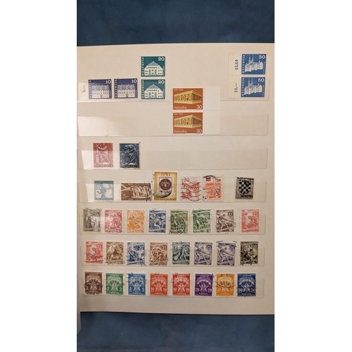 458 - Europe Stamp Album containing: Belgium; Russia etc (NOT including Germany)