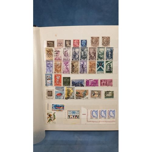 458 - Europe Stamp Album containing: Belgium; Russia etc (NOT including Germany)