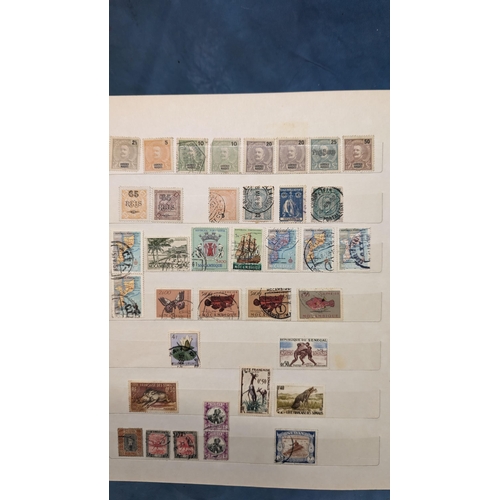 458 - Europe Stamp Album containing: Belgium; Russia etc (NOT including Germany)