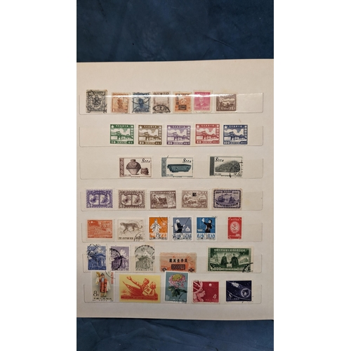 458 - Europe Stamp Album containing: Belgium; Russia etc (NOT including Germany)