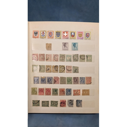 458 - Europe Stamp Album containing: Belgium; Russia etc (NOT including Germany)