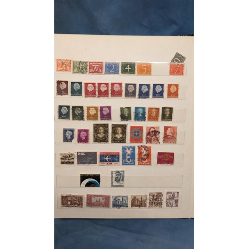 458 - Europe Stamp Album containing: Belgium; Russia etc (NOT including Germany)