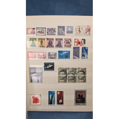 458 - Europe Stamp Album containing: Belgium; Russia etc (NOT including Germany)