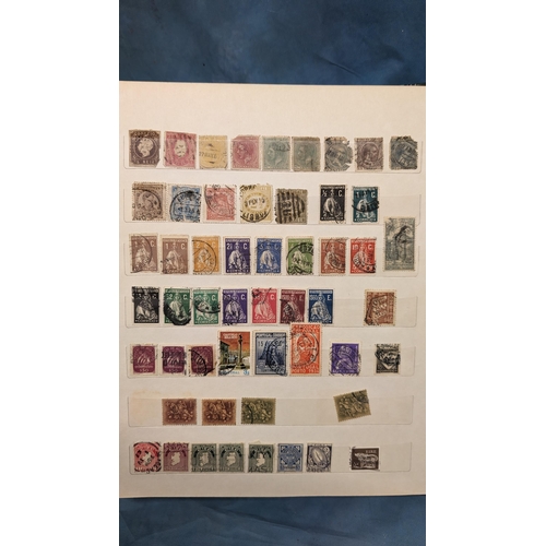 458 - Europe Stamp Album containing: Belgium; Russia etc (NOT including Germany)