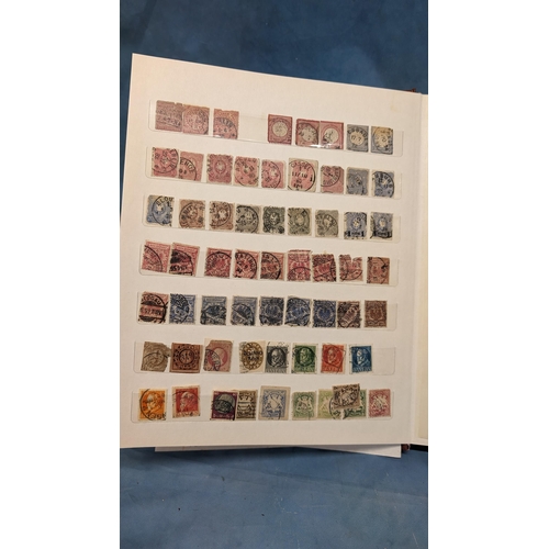 469 - Stamp album containing: Germany; German Occupied Countries; Austria; Belgique (Belgium); Ceskolovens... 