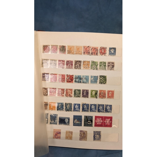 469 - Stamp album containing: Germany; German Occupied Countries; Austria; Belgique (Belgium); Ceskolovens... 