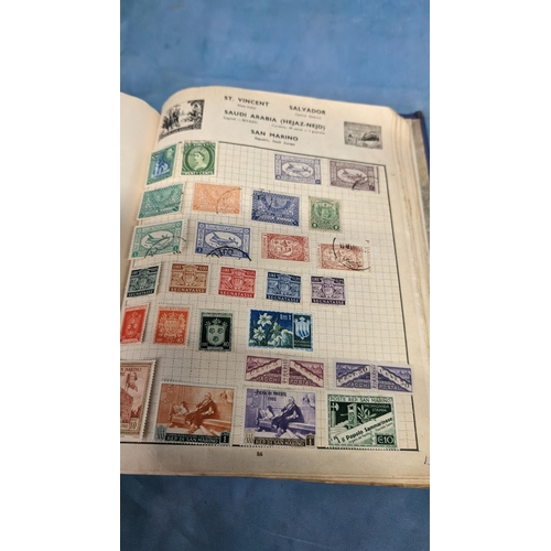 470 - School boy Albums - Stanley Gibbons Swiftsure Albums of the world including: Great Britain; Commonwe... 