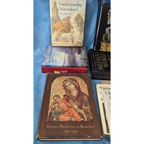 308 - An assortment of reference books - Globes, Royal Treasures