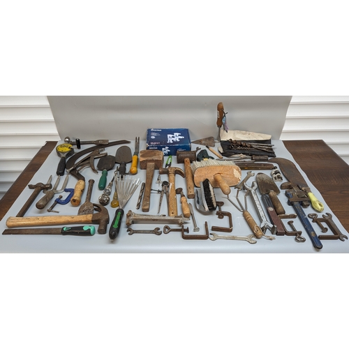 982 - A selection of mixed tools including garden, decorating and more