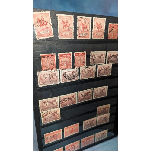 472 - 3x Stanley Gibbons albums (Commonwealth of Australia, Canada and New Zealand) AND 2x Abria Albums co... 