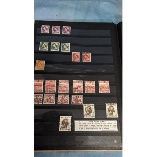 472 - 3x Stanley Gibbons albums (Commonwealth of Australia, Canada and New Zealand) AND 2x Abria Albums co... 