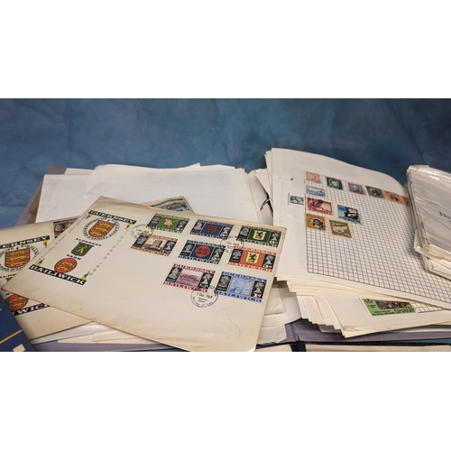 474 - Various Schoolboy albums of postage stamps, plus a collection of souvenir 1984 collection boxes from... 