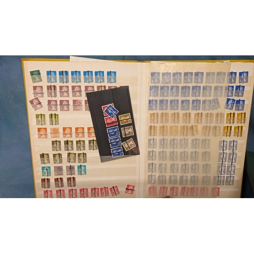 475 - A large selection of stamp albums including Cancellation stamps, Worldwide, Commonwealth, Unfranked,... 