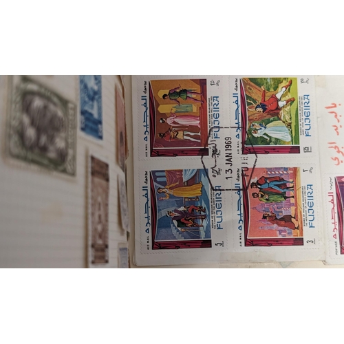 475 - A large selection of stamp albums including Cancellation stamps, Worldwide, Commonwealth, Unfranked,... 