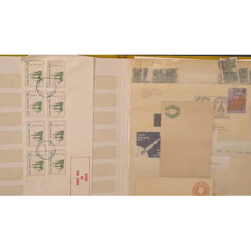 475 - A large selection of stamp albums including Cancellation stamps, Worldwide, Commonwealth, Unfranked,... 