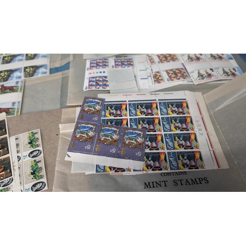 490 - A large selection of mint stamps from the British Post Office Philatelic Bureau