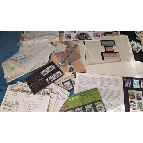 496 - A Selection of Unused Worldwide Commonwealth and British Stamps, First Day Covers and Used Stamps