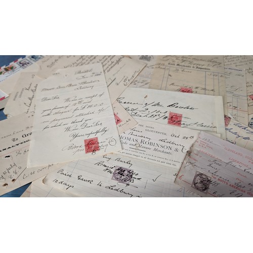 479 - A Collection of Antique Receipts from 1902 & 1903 - Historical Interest