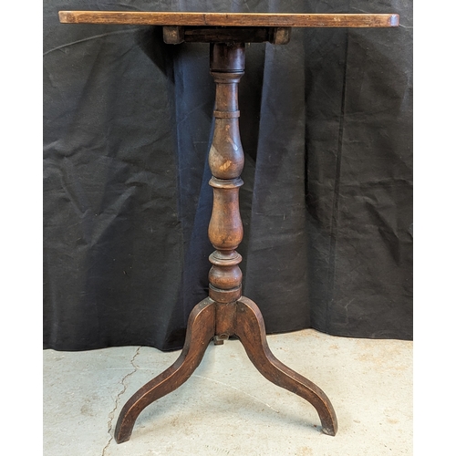 274 - Antique tilt top Jardiniere on tripod legs - 74 x 45 x 40cm