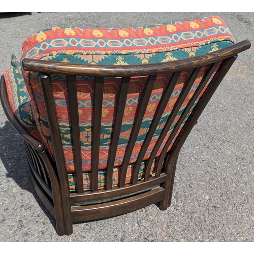 4 - 4x Ercol Renaissance Arm Chairs with matching cushions