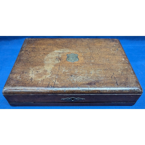 149 - An antique writing slope - 36 x 26 x 8