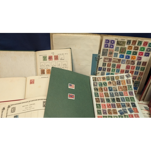 501 - Huge quantity of School Boy stamp albums containing Worldwide, Europe, Commonwealth and British stam... 