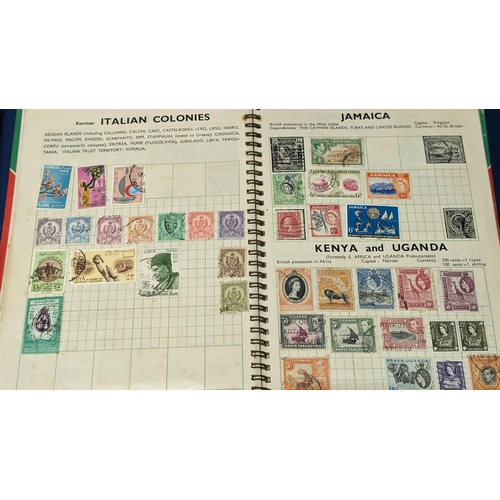 501 - Huge quantity of School Boy stamp albums containing Worldwide, Europe, Commonwealth and British stam... 