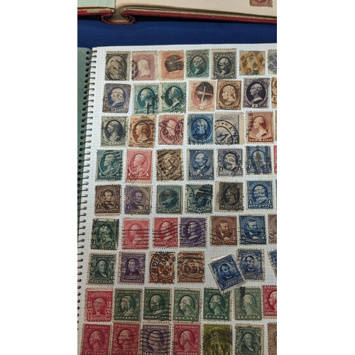 501 - Huge quantity of School Boy stamp albums containing Worldwide, Europe, Commonwealth and British stam... 