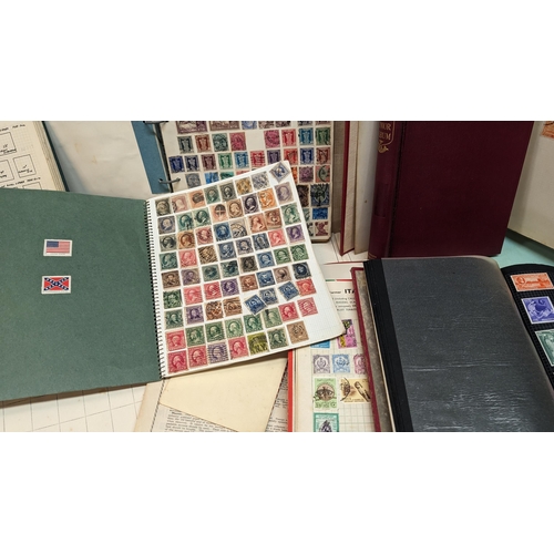 501 - Huge quantity of School Boy stamp albums containing Worldwide, Europe, Commonwealth and British stam... 