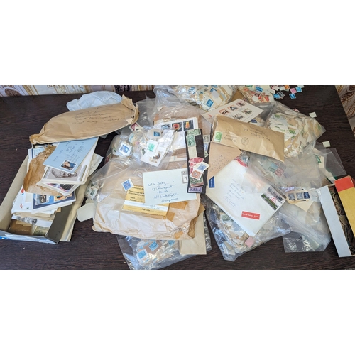 503 - A quantity of used stamps and First day covers etc - British, German, Worldwide, Commonwealth and mo... 